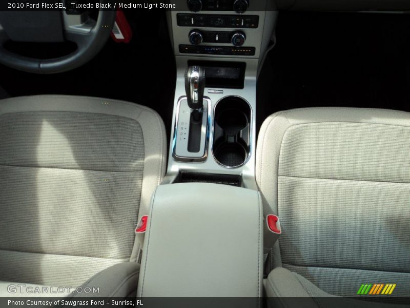 Tuxedo Black / Medium Light Stone 2010 Ford Flex SEL
