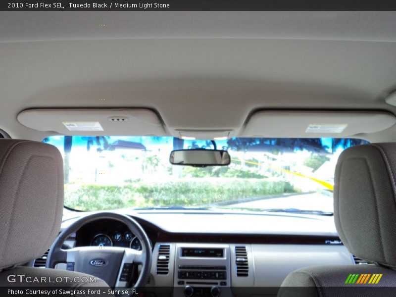Tuxedo Black / Medium Light Stone 2010 Ford Flex SEL