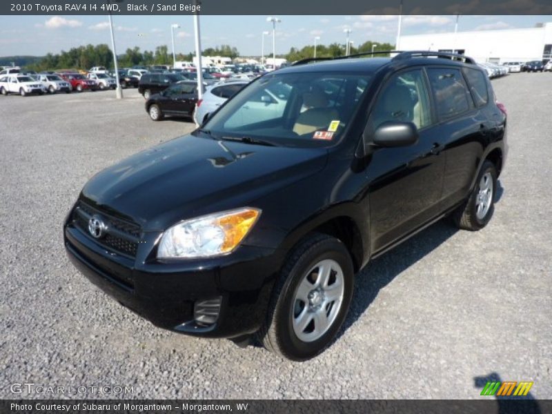 Black / Sand Beige 2010 Toyota RAV4 I4 4WD