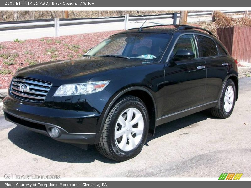 Black Obsidian / Willow 2005 Infiniti FX 35 AWD