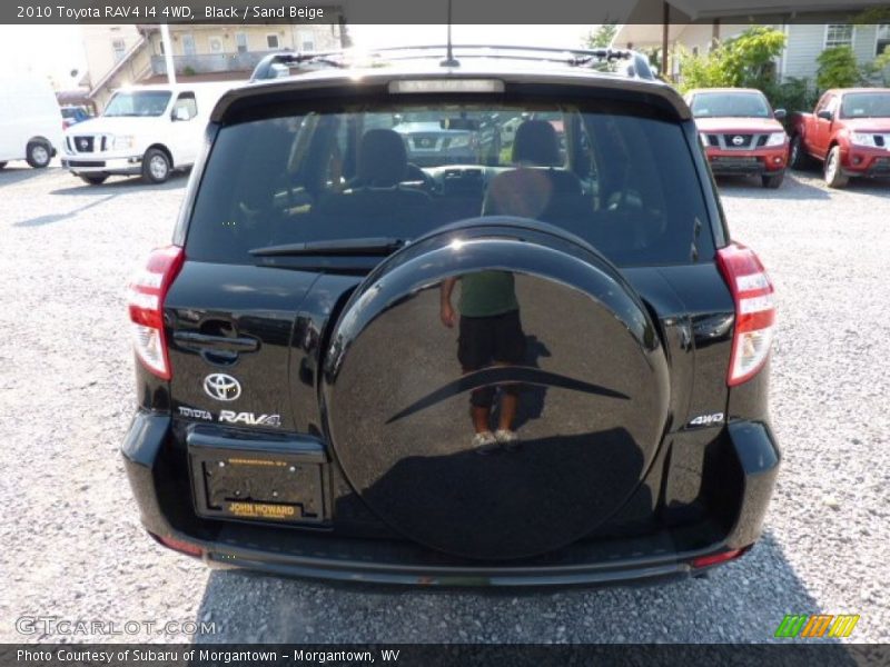 Black / Sand Beige 2010 Toyota RAV4 I4 4WD