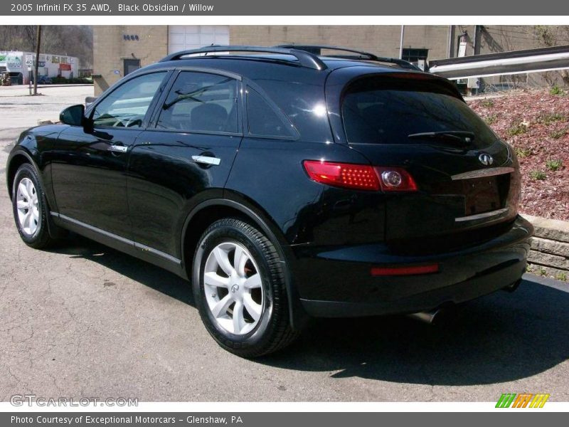 Black Obsidian / Willow 2005 Infiniti FX 35 AWD