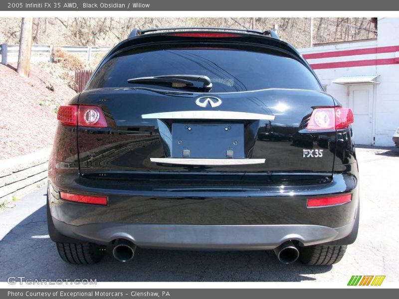 Black Obsidian / Willow 2005 Infiniti FX 35 AWD