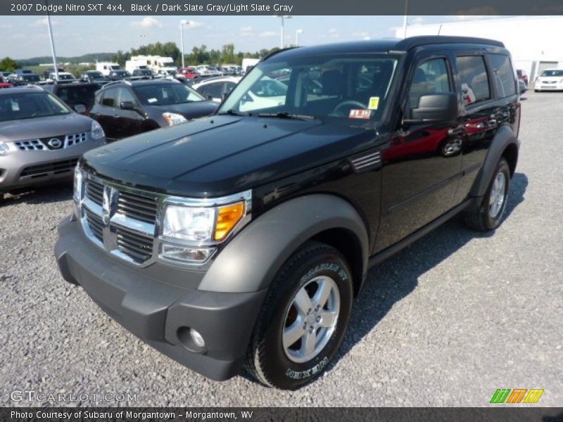 Black / Dark Slate Gray/Light Slate Gray 2007 Dodge Nitro SXT 4x4