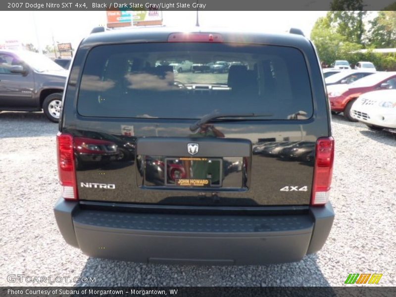 Black / Dark Slate Gray/Light Slate Gray 2007 Dodge Nitro SXT 4x4