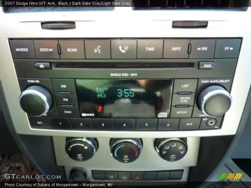 Black / Dark Slate Gray/Light Slate Gray 2007 Dodge Nitro SXT 4x4