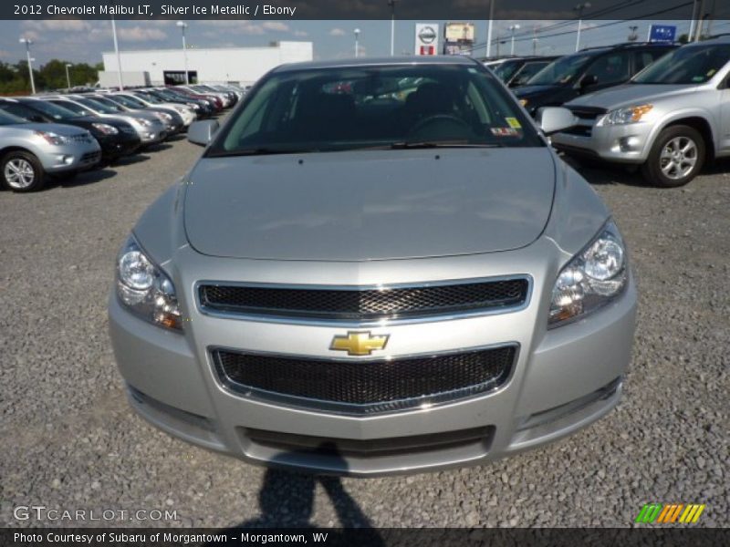 Silver Ice Metallic / Ebony 2012 Chevrolet Malibu LT