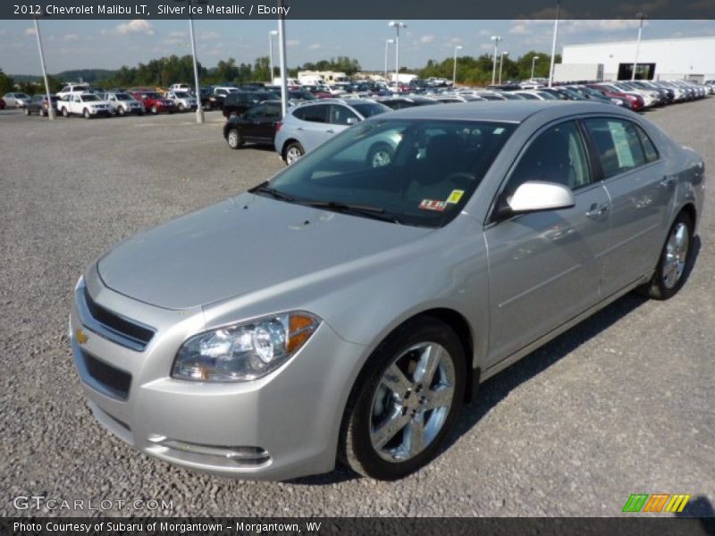 Silver Ice Metallic / Ebony 2012 Chevrolet Malibu LT