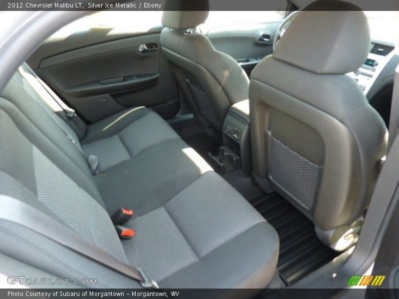 Silver Ice Metallic / Ebony 2012 Chevrolet Malibu LT