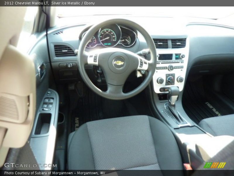 Silver Ice Metallic / Ebony 2012 Chevrolet Malibu LT
