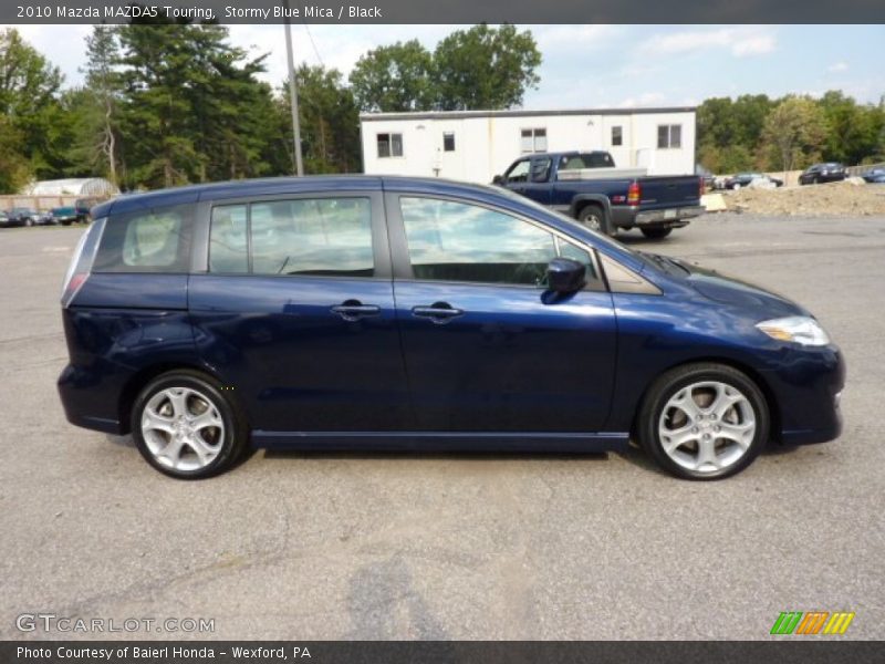 Stormy Blue Mica / Black 2010 Mazda MAZDA5 Touring