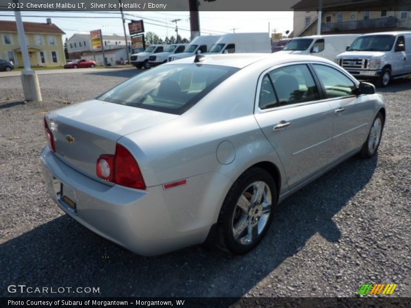 Silver Ice Metallic / Ebony 2012 Chevrolet Malibu LT