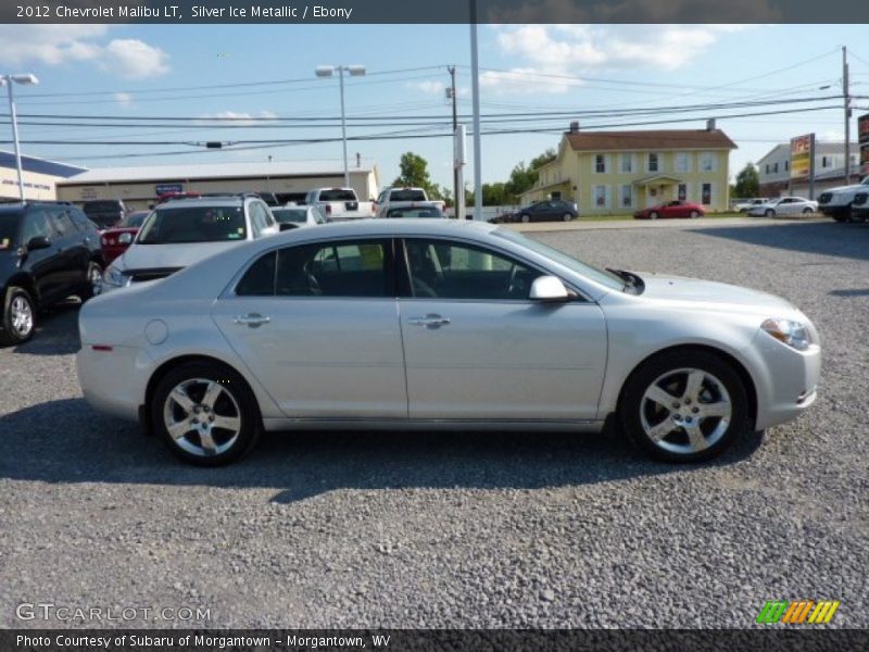 Silver Ice Metallic / Ebony 2012 Chevrolet Malibu LT