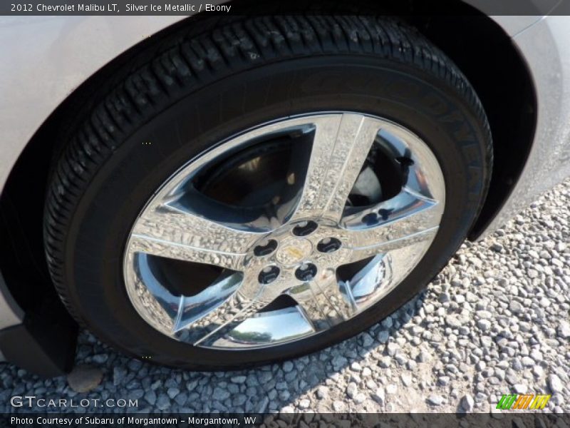 Silver Ice Metallic / Ebony 2012 Chevrolet Malibu LT