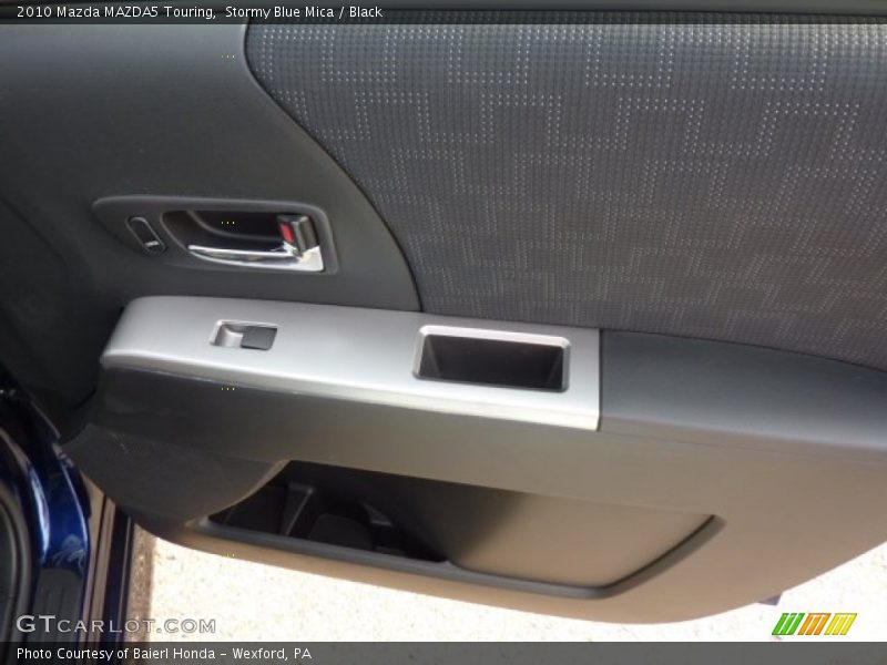 Stormy Blue Mica / Black 2010 Mazda MAZDA5 Touring