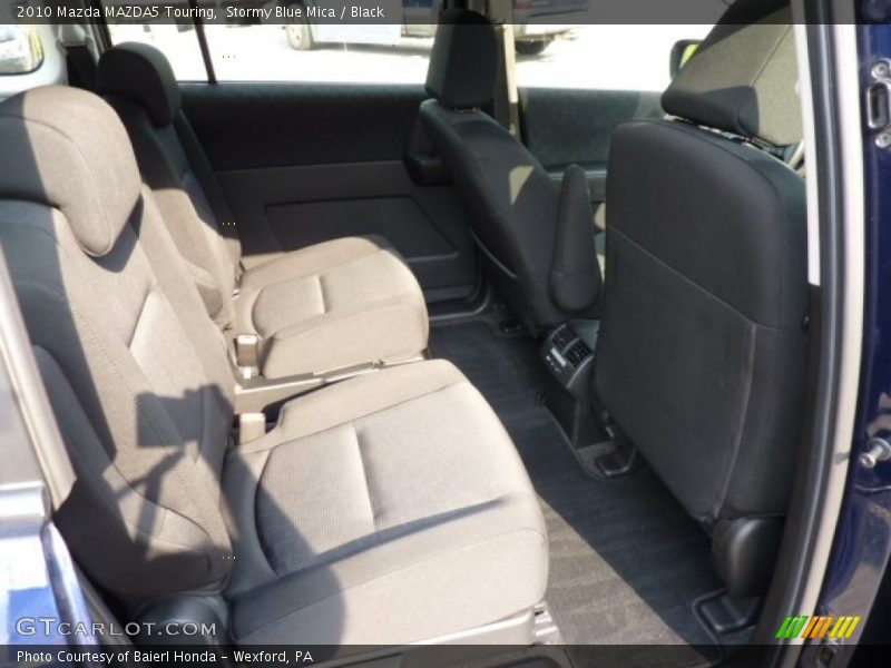 Stormy Blue Mica / Black 2010 Mazda MAZDA5 Touring