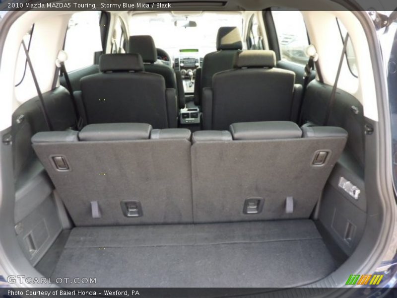Stormy Blue Mica / Black 2010 Mazda MAZDA5 Touring