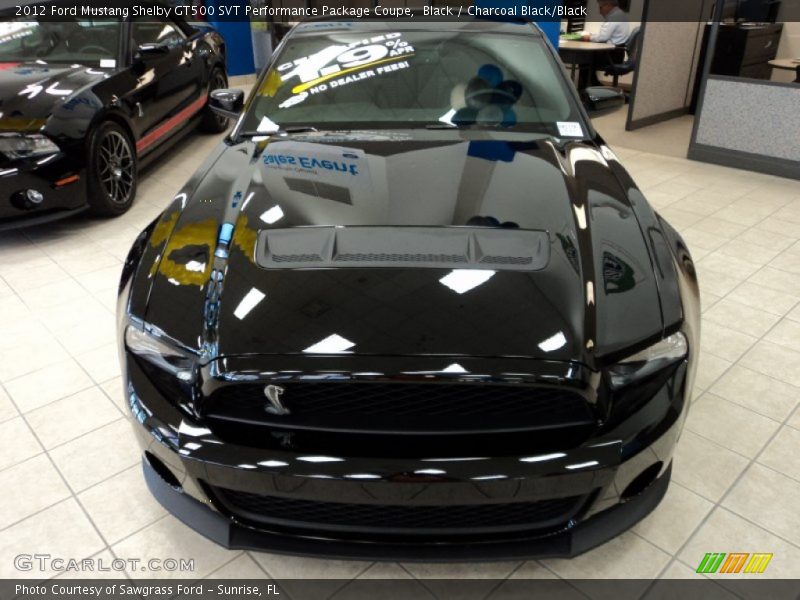  2012 Mustang Shelby GT500 SVT Performance Package Coupe Black