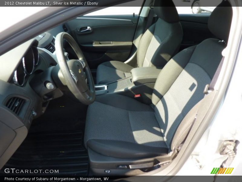Silver Ice Metallic / Ebony 2012 Chevrolet Malibu LT