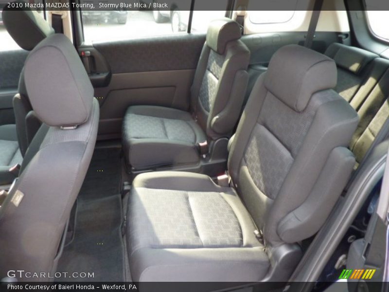 Stormy Blue Mica / Black 2010 Mazda MAZDA5 Touring