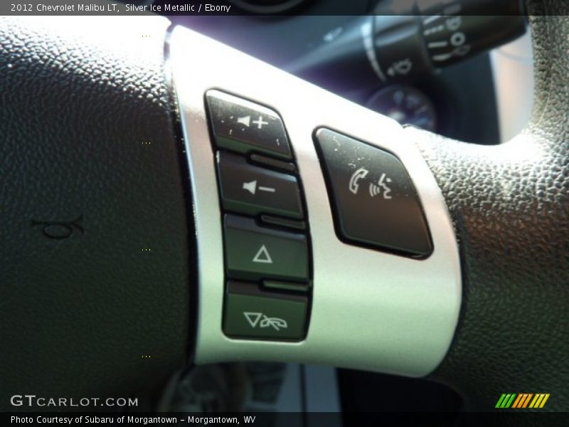 Silver Ice Metallic / Ebony 2012 Chevrolet Malibu LT