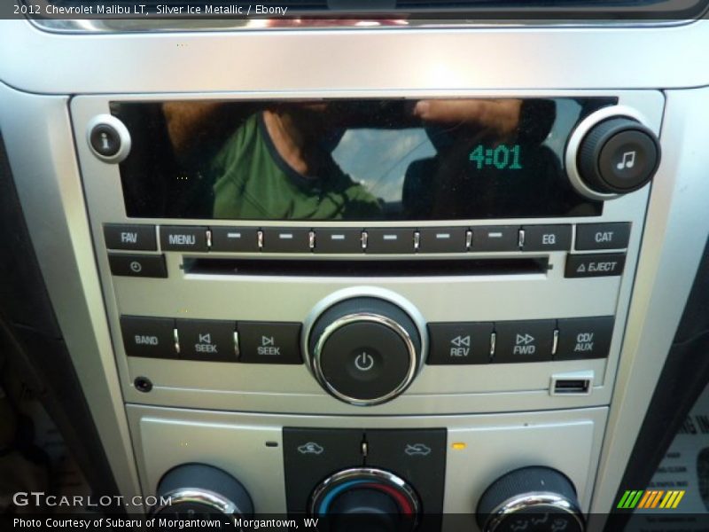 Silver Ice Metallic / Ebony 2012 Chevrolet Malibu LT