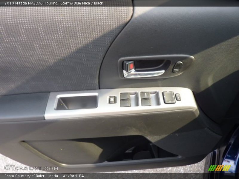 Stormy Blue Mica / Black 2010 Mazda MAZDA5 Touring