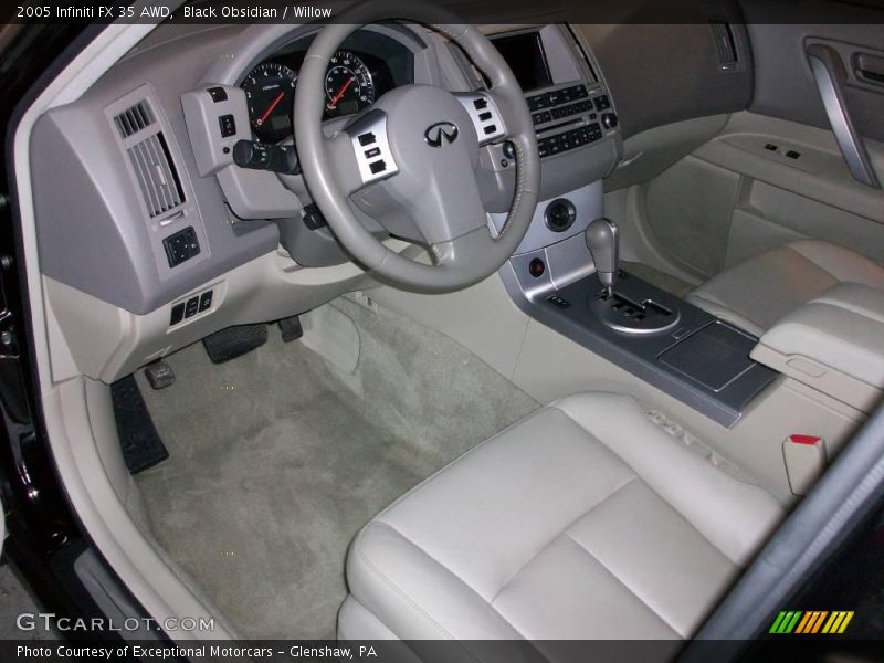 Black Obsidian / Willow 2005 Infiniti FX 35 AWD