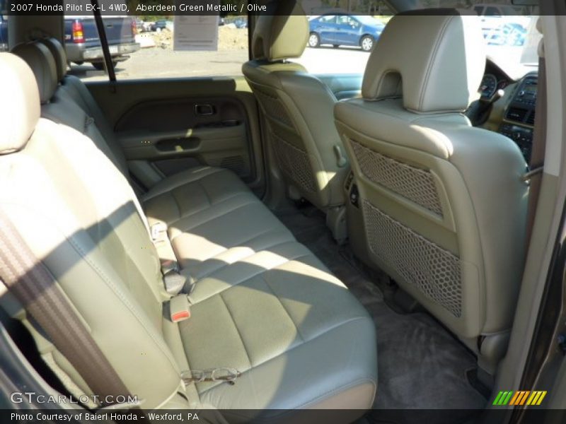 Aberdeen Green Metallic / Olive 2007 Honda Pilot EX-L 4WD