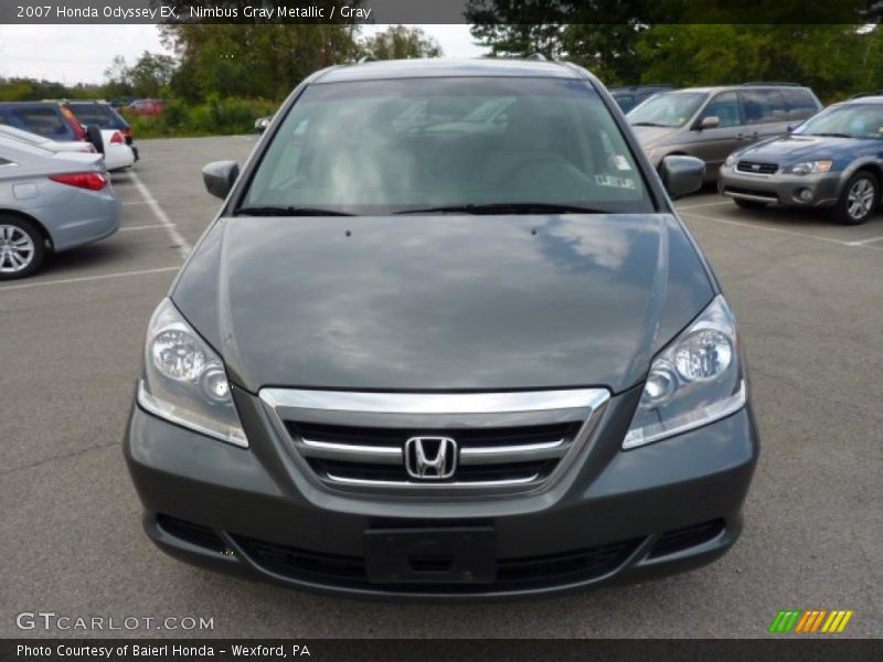 Nimbus Gray Metallic / Gray 2007 Honda Odyssey EX