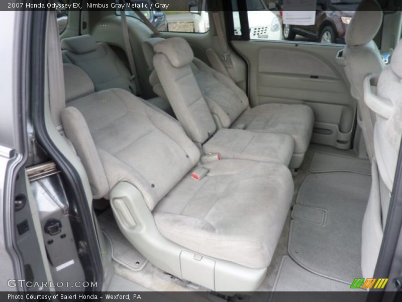 Nimbus Gray Metallic / Gray 2007 Honda Odyssey EX