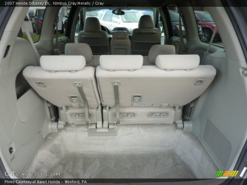 Nimbus Gray Metallic / Gray 2007 Honda Odyssey EX