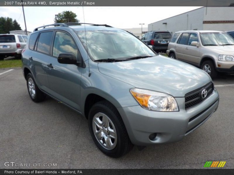 Everglade Metallic / Taupe 2007 Toyota RAV4 4WD