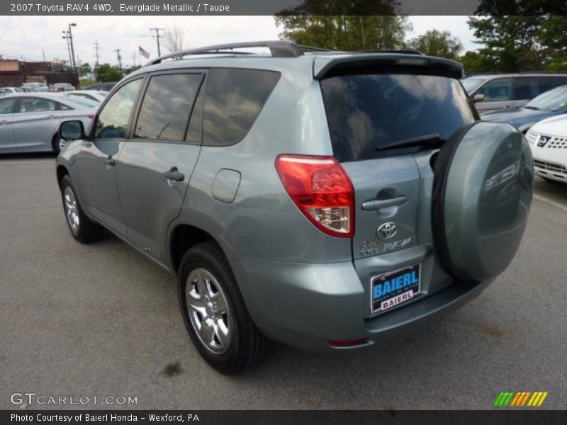 Everglade Metallic / Taupe 2007 Toyota RAV4 4WD