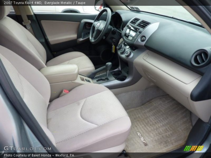 Everglade Metallic / Taupe 2007 Toyota RAV4 4WD