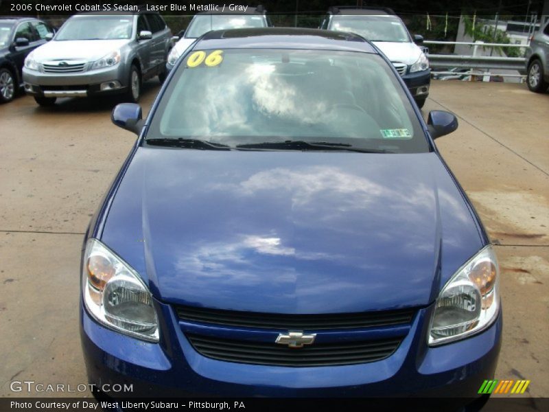 Laser Blue Metallic / Gray 2006 Chevrolet Cobalt SS Sedan
