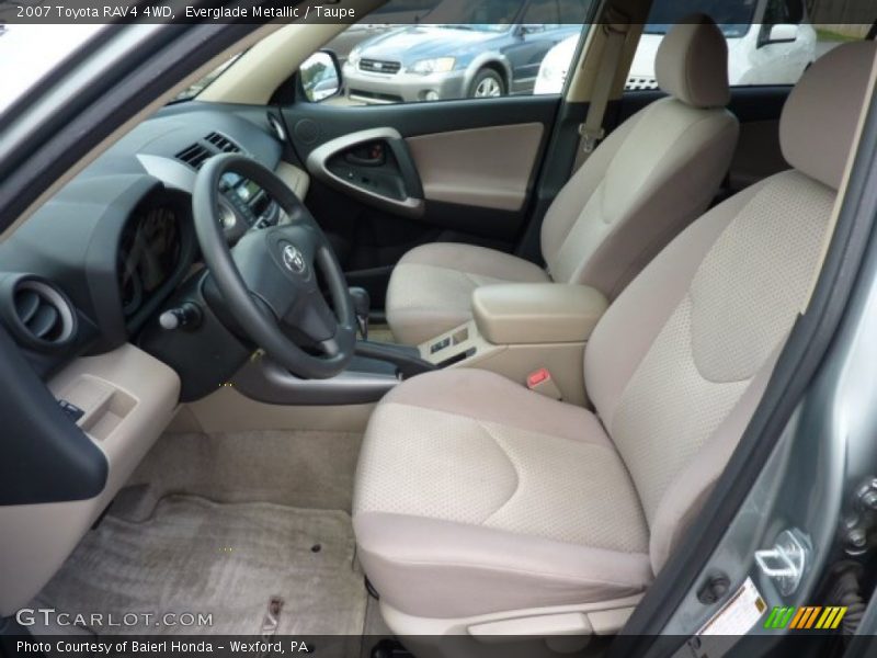 Everglade Metallic / Taupe 2007 Toyota RAV4 4WD