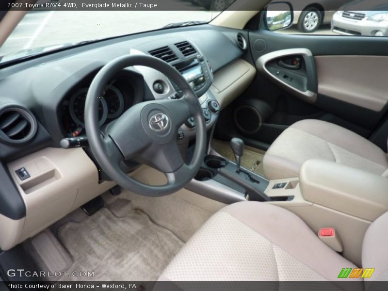 Everglade Metallic / Taupe 2007 Toyota RAV4 4WD