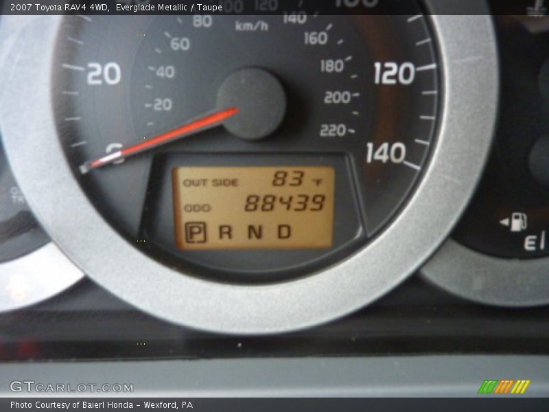 Everglade Metallic / Taupe 2007 Toyota RAV4 4WD