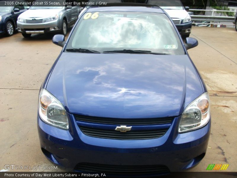 Laser Blue Metallic / Gray 2006 Chevrolet Cobalt SS Sedan