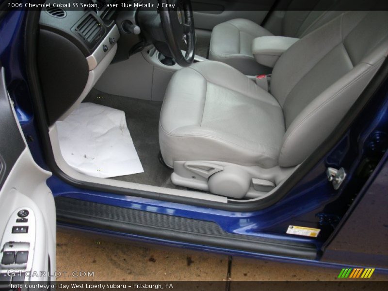 Laser Blue Metallic / Gray 2006 Chevrolet Cobalt SS Sedan
