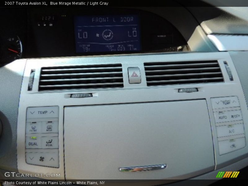 Blue Mirage Metallic / Light Gray 2007 Toyota Avalon XL