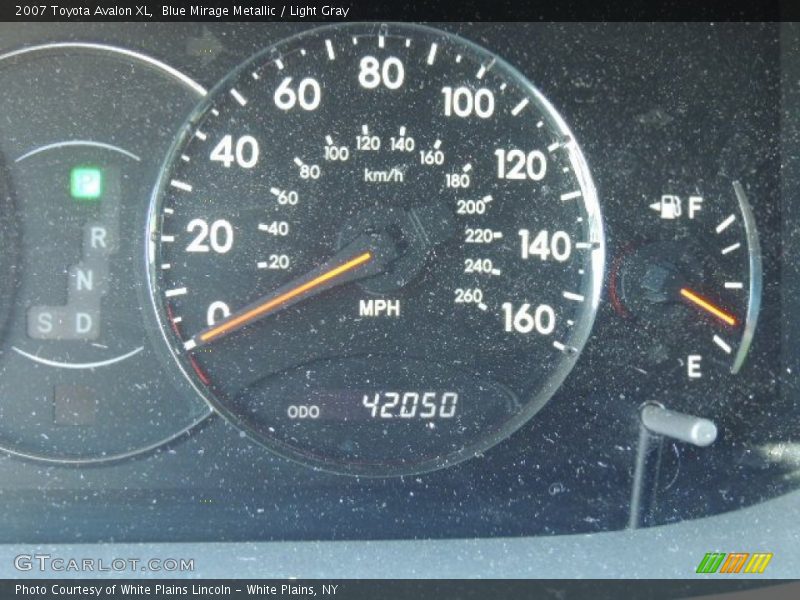 Blue Mirage Metallic / Light Gray 2007 Toyota Avalon XL
