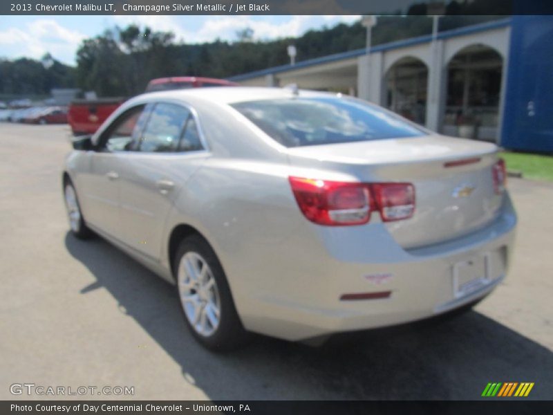 Champagne Silver Metallic / Jet Black 2013 Chevrolet Malibu LT