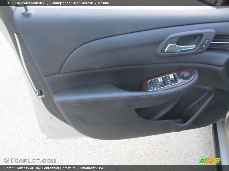 Champagne Silver Metallic / Jet Black 2013 Chevrolet Malibu LT