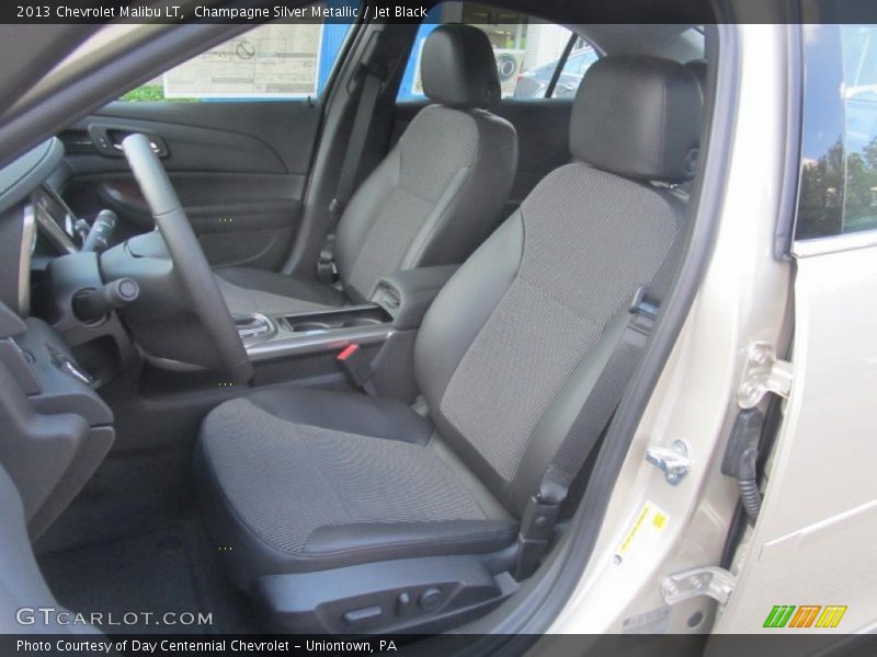 Champagne Silver Metallic / Jet Black 2013 Chevrolet Malibu LT