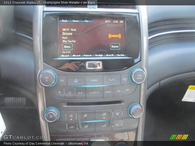 Champagne Silver Metallic / Jet Black 2013 Chevrolet Malibu LT