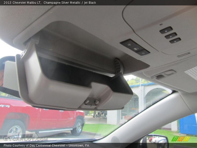 Champagne Silver Metallic / Jet Black 2013 Chevrolet Malibu LT