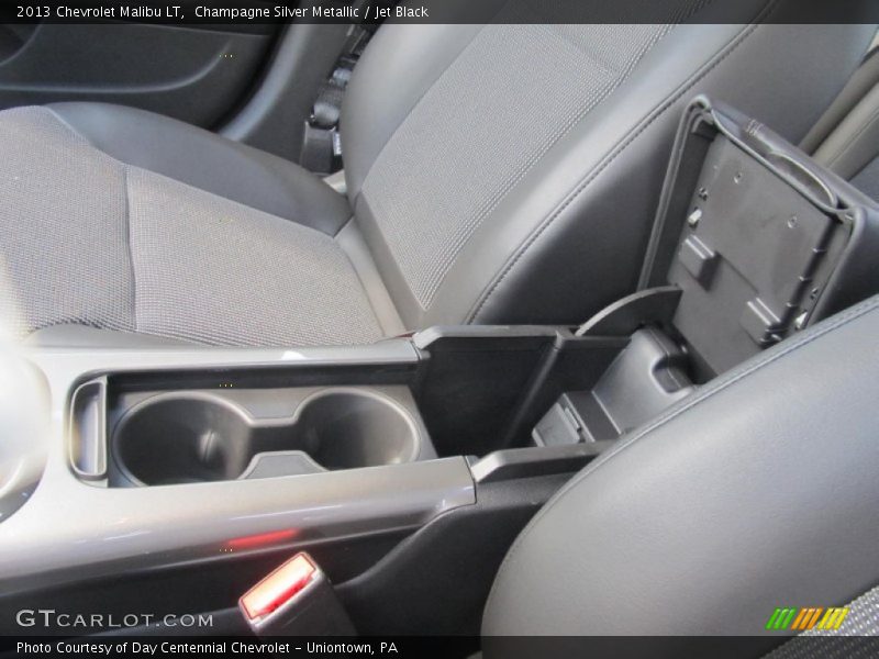 Champagne Silver Metallic / Jet Black 2013 Chevrolet Malibu LT