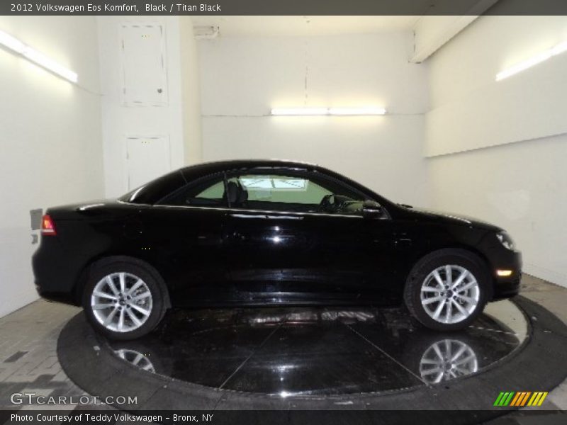 Black / Titan Black 2012 Volkswagen Eos Komfort